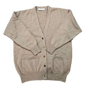 Vintage Blarney Woollen Mills Wool Cardigan Sweater Ireland 90s